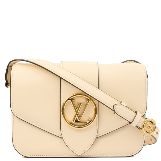 Picture of Louis Vuitton Cross Body LV Pont 9  in Neutral, Calfskin Leather