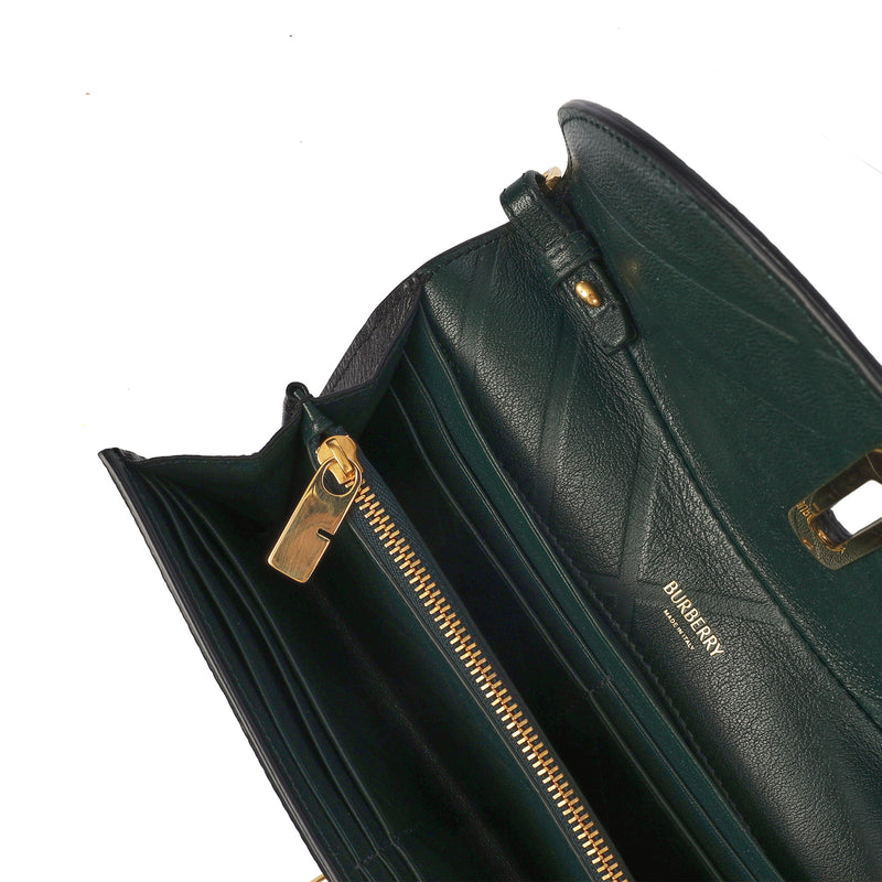Picture of Burberry Cross Body Mini Rocking Horse Bag in Black, Leather