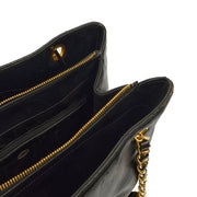 Picture of Chanel Tote Vintage Tote in Black, Lambskin Leather