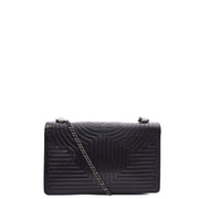 Picture of Chanel Shoulder Bag Flap Bag in Black, Calfskin Leather