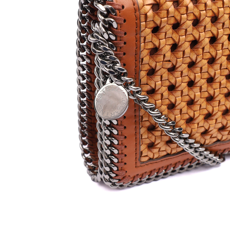 Picture of Stella McCartney Shoulder Bag Falabella Clutch in Orange, Leather