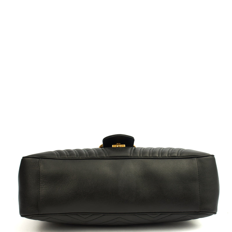 Picture of Gucci Shoulder Bag Marmont Shoulder Flap - Large in Black, Leather