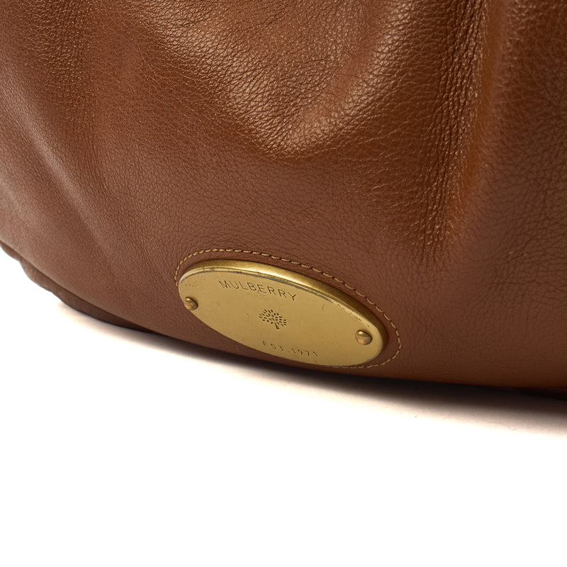 Picture of Mulberry Tote Mitzy Tote in Oak, Calfskin Leather