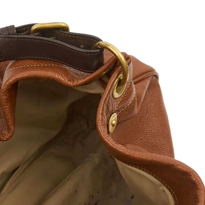 Picture of Mulberry Tote Mitzy Tote in Oak, Calfskin Leather