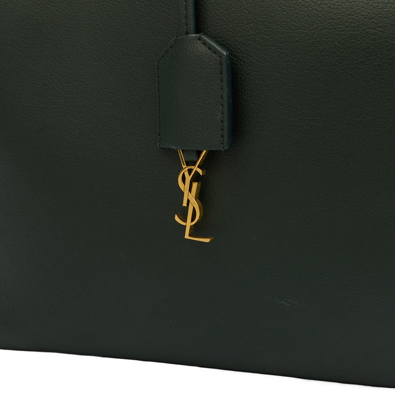 Picture of Saint Laurent Tote Shopping East West in Black, Calfskin Leather