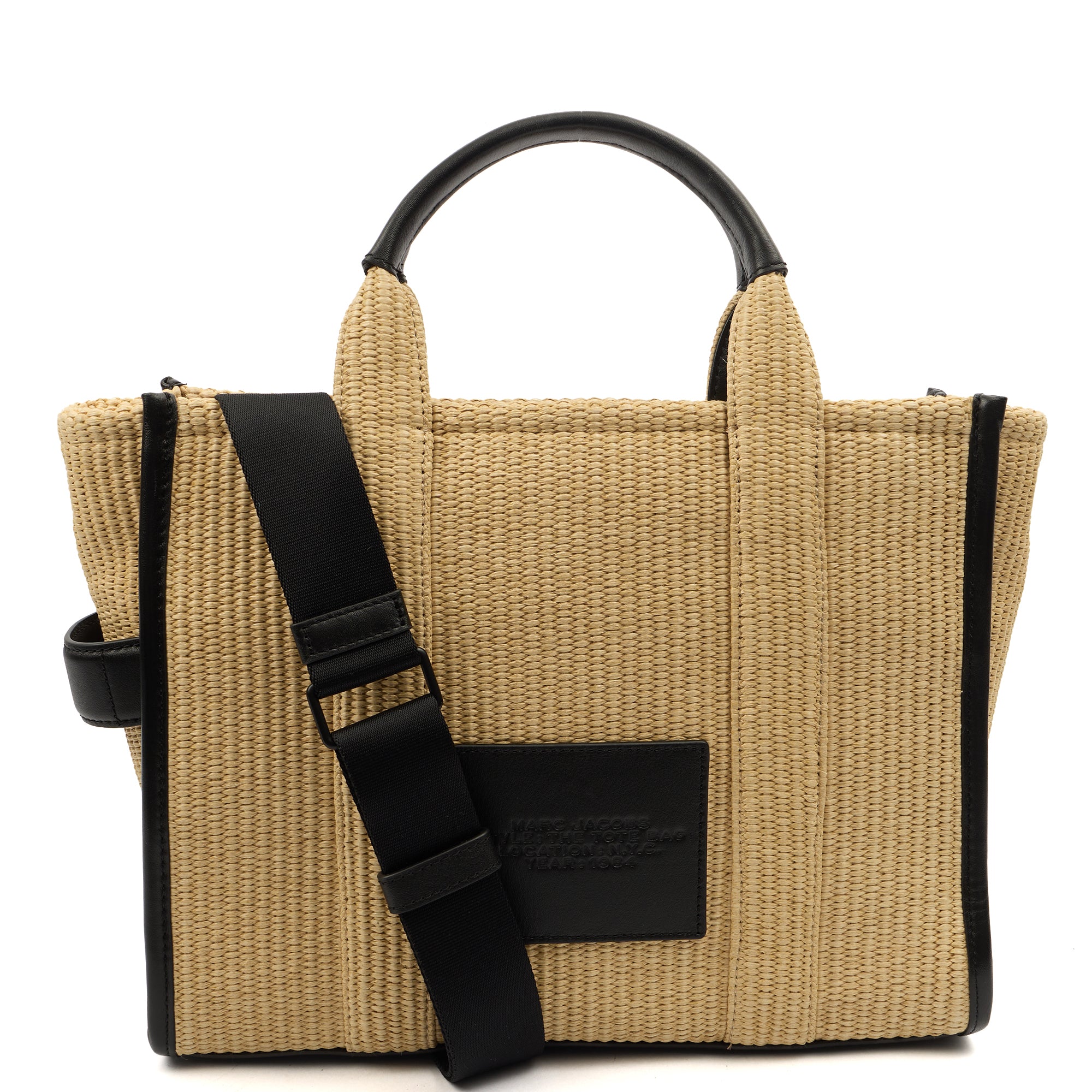 Marc Jacobs Tote The Tote Bag in Neutral, Raffia | The Handbag Clinic