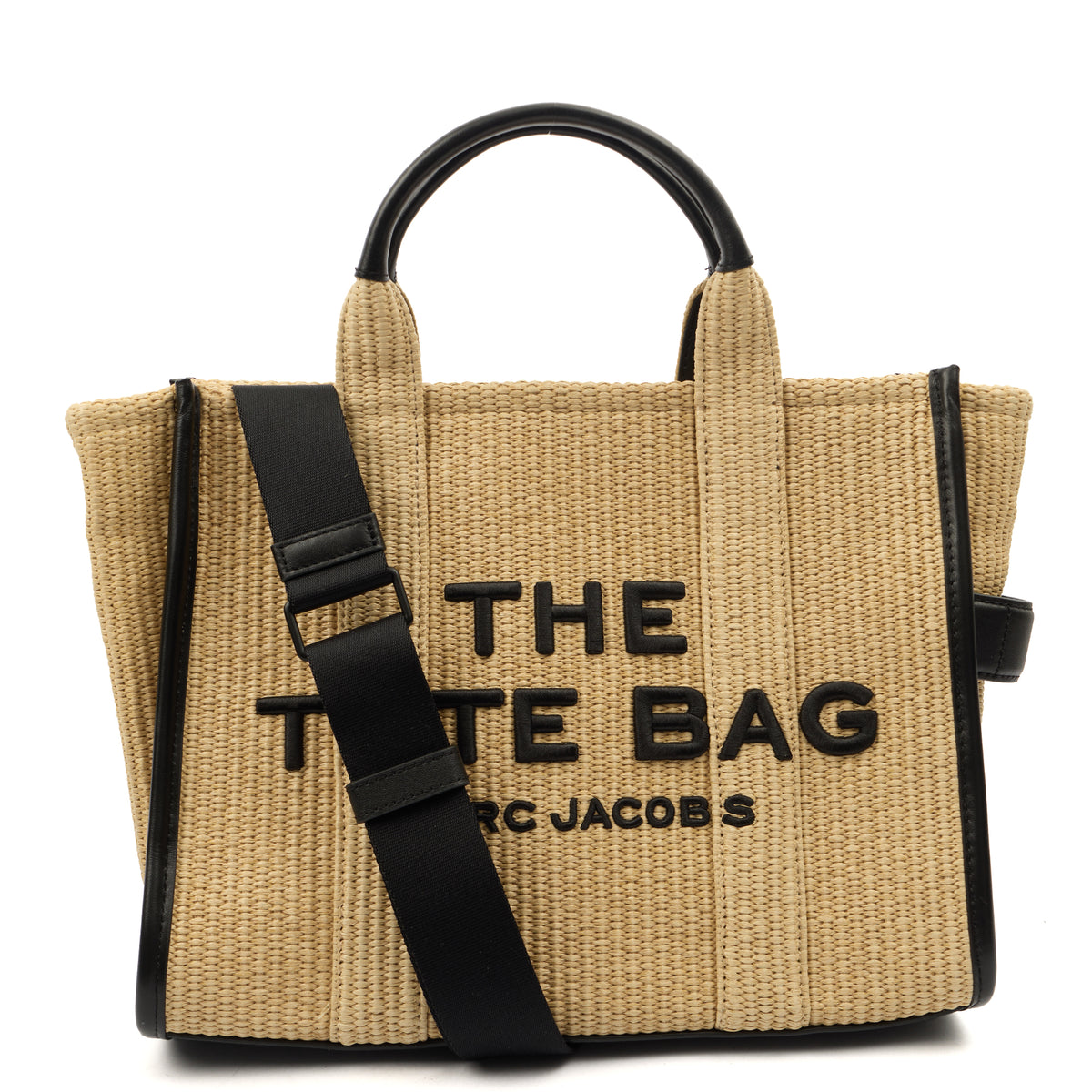 バッグ 'MARC JACOBS TOTE BAG Marc Jacobs Tote The Tote Bag in Neutral, Raffia | The Handbag Clinic