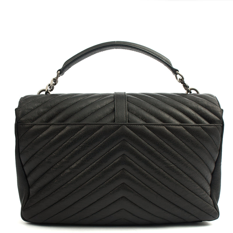 Picture of Saint Laurent Cross Body College - Large in Black, Leather