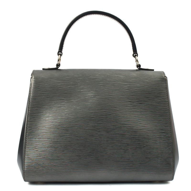 Picture of Louis Vuitton Top Handle Cluny MM in Metallic, Epi Leather