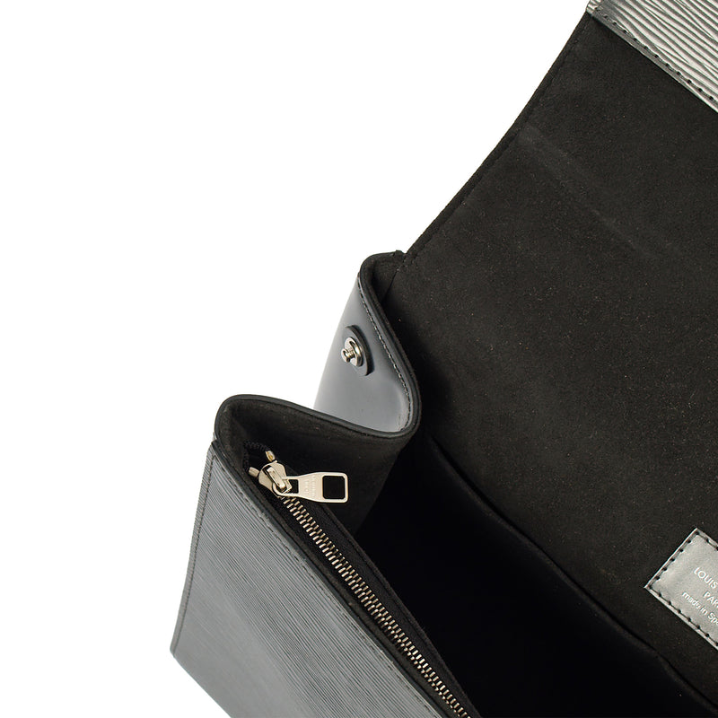 Picture of Louis Vuitton Top Handle Cluny MM in Metallic, Epi Leather