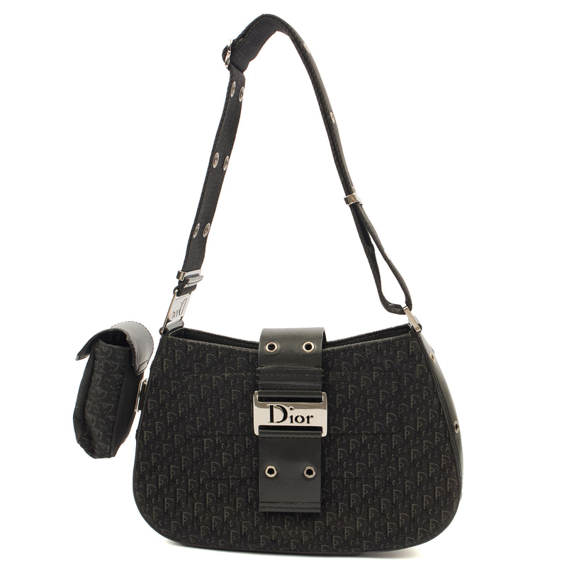 Picture of Christian Dior Shoulder Bag Street Chic Columbus in Black, Fabric