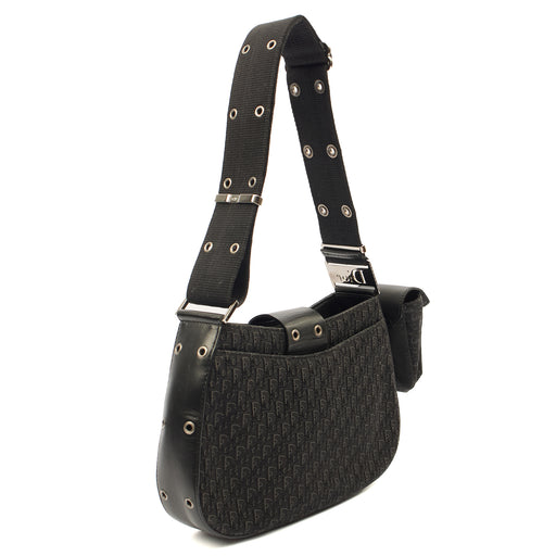 Picture of Christian Dior Shoulder Bag Street Chic Columbus in Black, Fabric