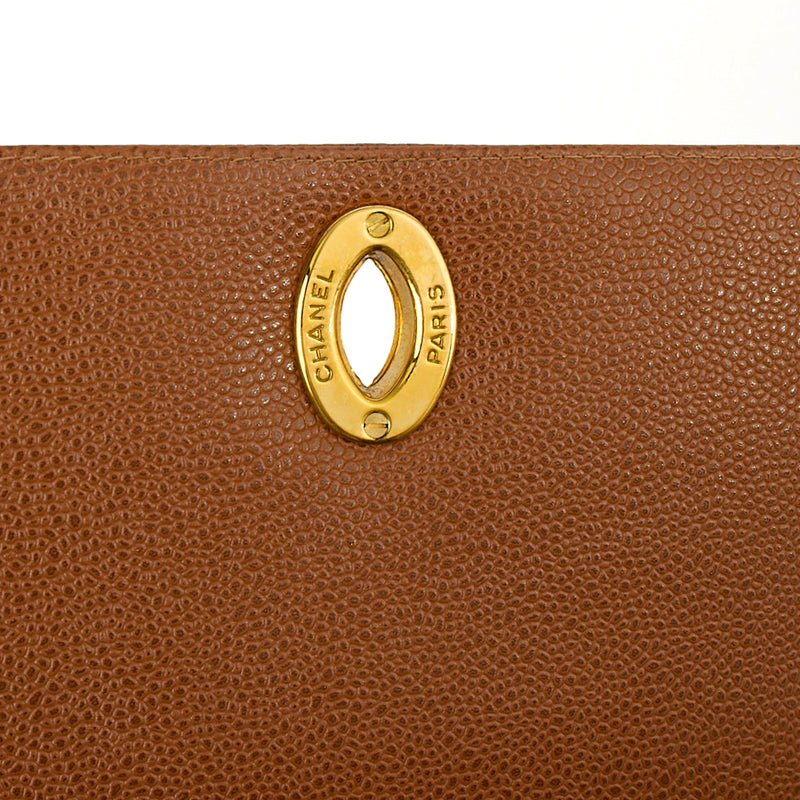 Picture of Chanel Top Handle Kelly Top Handle in Brown, Caviar Leather
