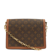 Picture of Louis Vuitton Cross Body Dauphine MM Bag in Reverse Monogram, Canvas