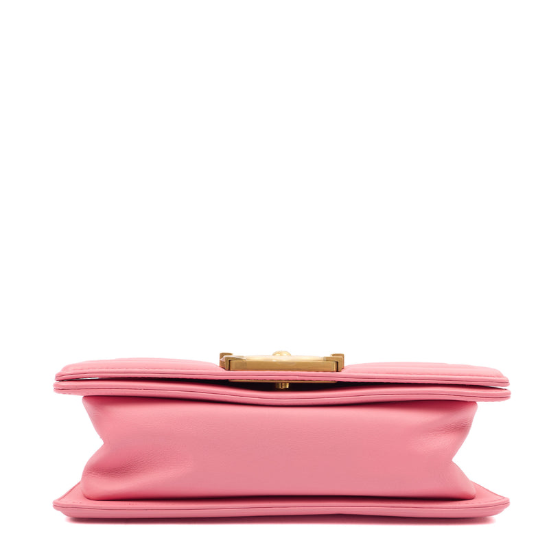 Picture of Chanel Mini Bag Boy - Small in Pink, Leather