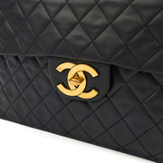 Picture of Chanel Shoulder Bag Maxi Jumbo XL in Black, Lambskin Leather