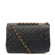 Picture of Chanel Shoulder Bag Maxi Jumbo XL in Black, Lambskin Leather
