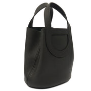 Picture of Hermes Tote In The Loop - 18 in Black, Clemence Leather