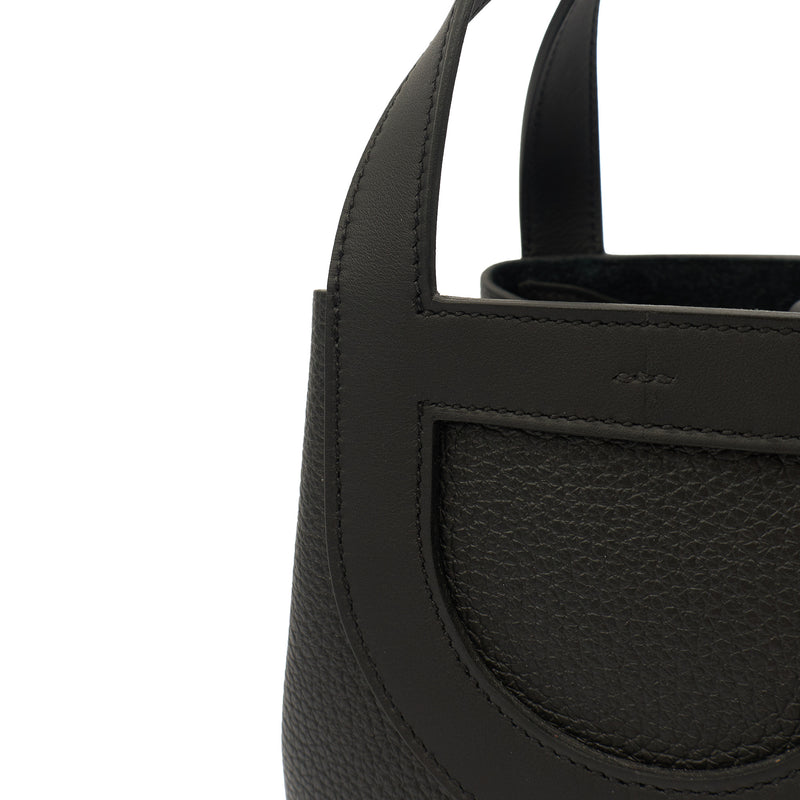 Picture of Hermes Tote In The Loop - 18 in Black, Clemence Leather