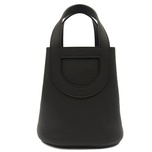Picture of Hermes Tote In The Loop - 18 in Black, Clemence Leather