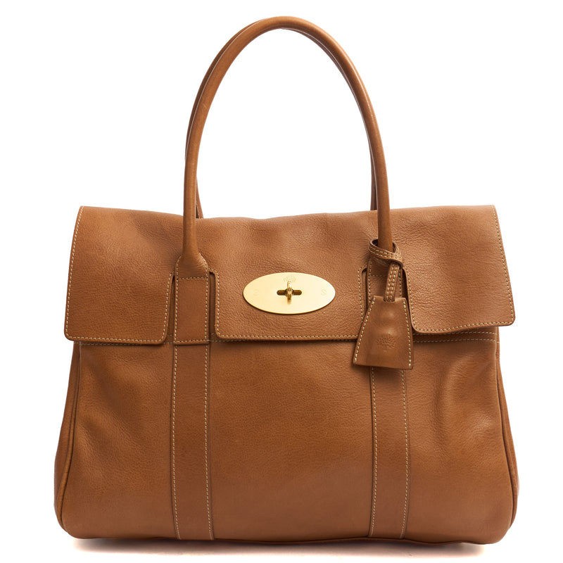 Picture of Mulberry Tote Bayswater Heritage in Oak, Leather