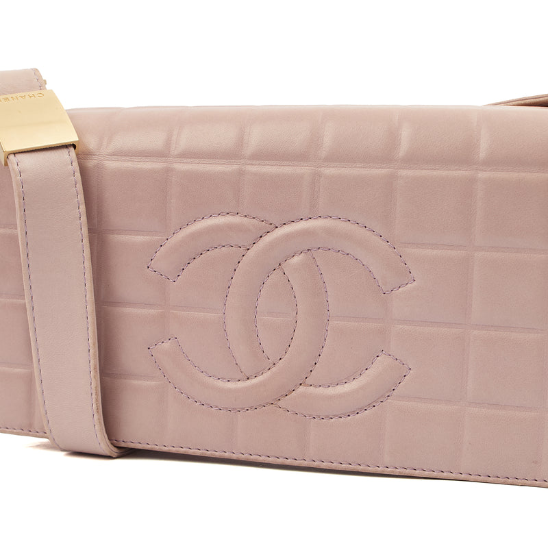 Picture of Chanel Shoulder Bag Chocolate Bar Shoulder Bag in Purple, Lambskin Leather