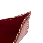 Picture of Valentino Clutch Rockstud Pouch in Red, Leather