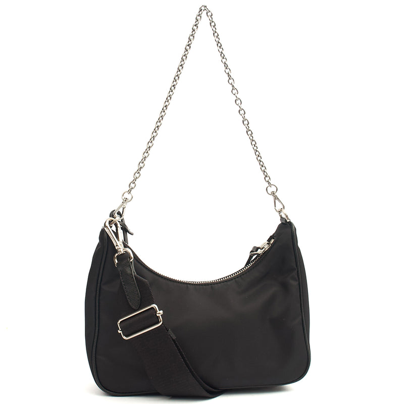 Picture of Prada Cross Body Re-Edition 2005 Re-Nylon Bag in Black, Nylon
