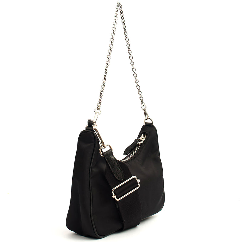 Picture of Prada Cross Body Re-Edition 2005 Re-Nylon Bag in Black, Nylon