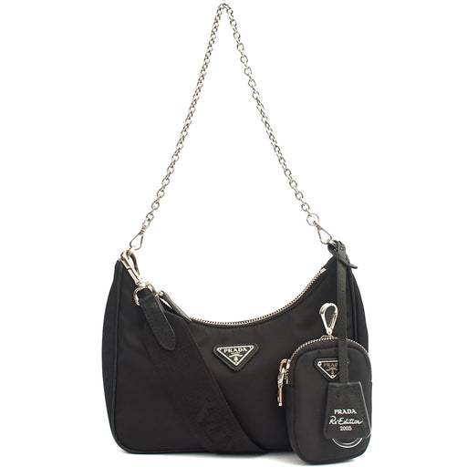 Picture of Prada Cross Body Re-Edition 2005 Re-Nylon Bag in Black, Nylon