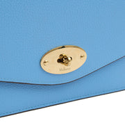Picture of Mulberry Cross Body Darley Shoulder Bag  in Cornflour, Leather