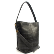 Picture of Mulberry Bucket Bag Kite Tote in Black, Exotic Effect Leather