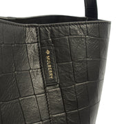 Picture of Mulberry Bucket Bag Kite Tote in Black, Exotic Effect Leather