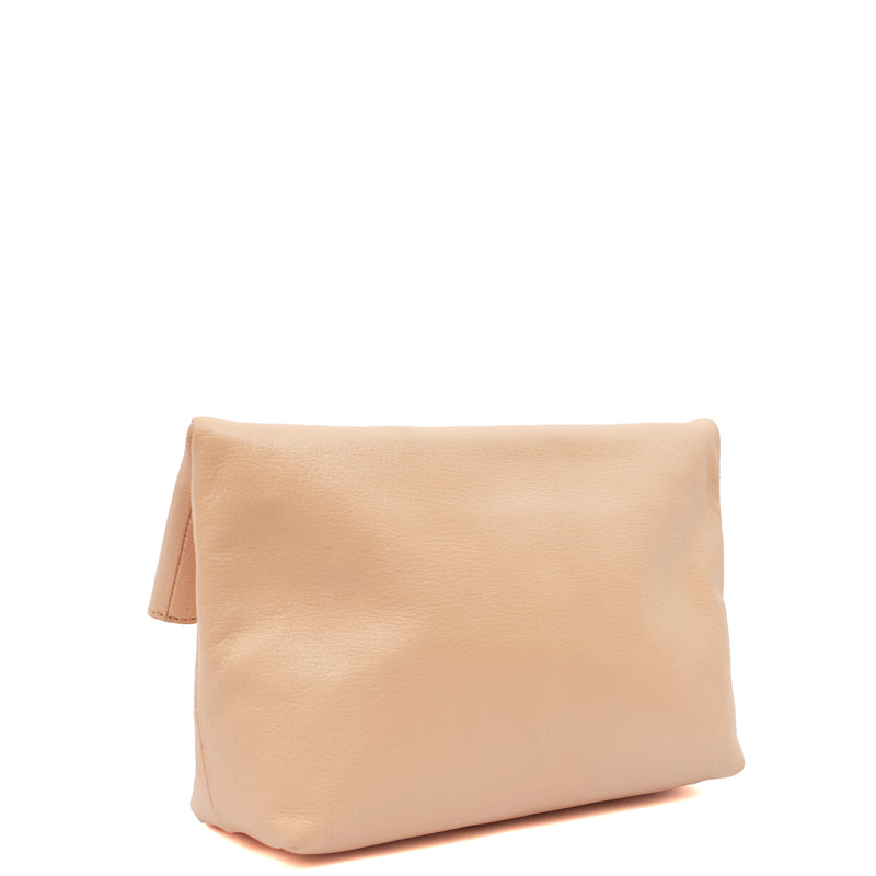 Picture of Mulberry Clutch Bayswater Clutch in Rose Water, Calfskin Leather