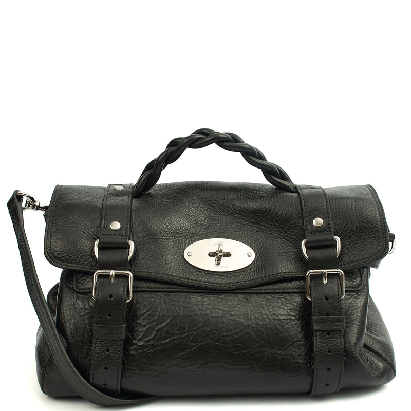 Picture of Mulberry Tote Alexa in Black, Leather