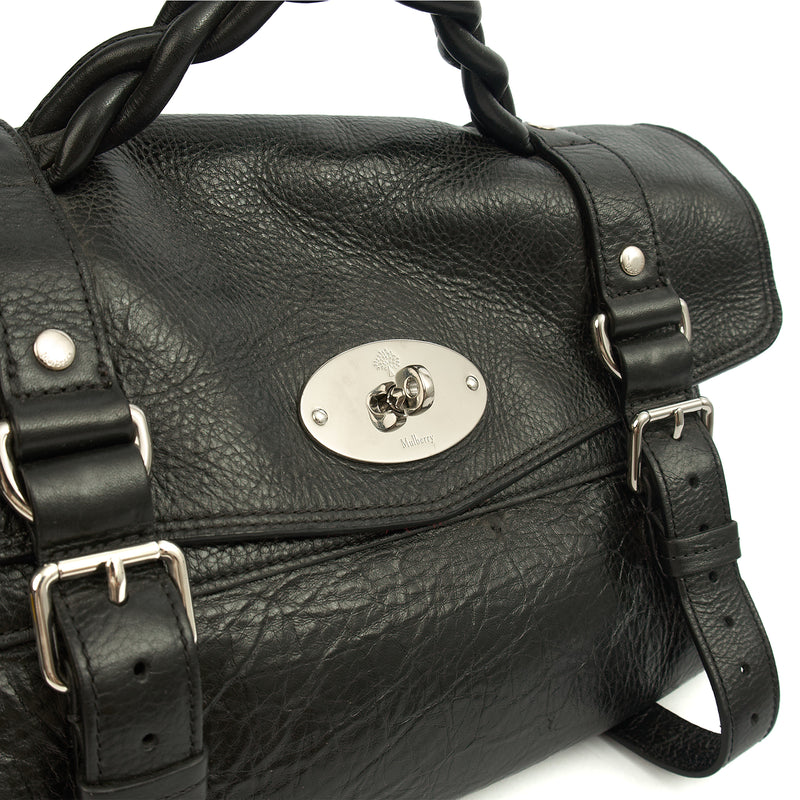 Picture of Mulberry Tote Alexa in Black, Leather