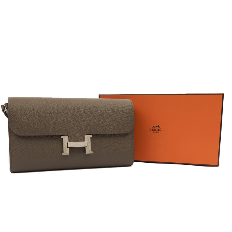Picture of Hermes Cross Body Constance To Go in Etain, Epsom Leather