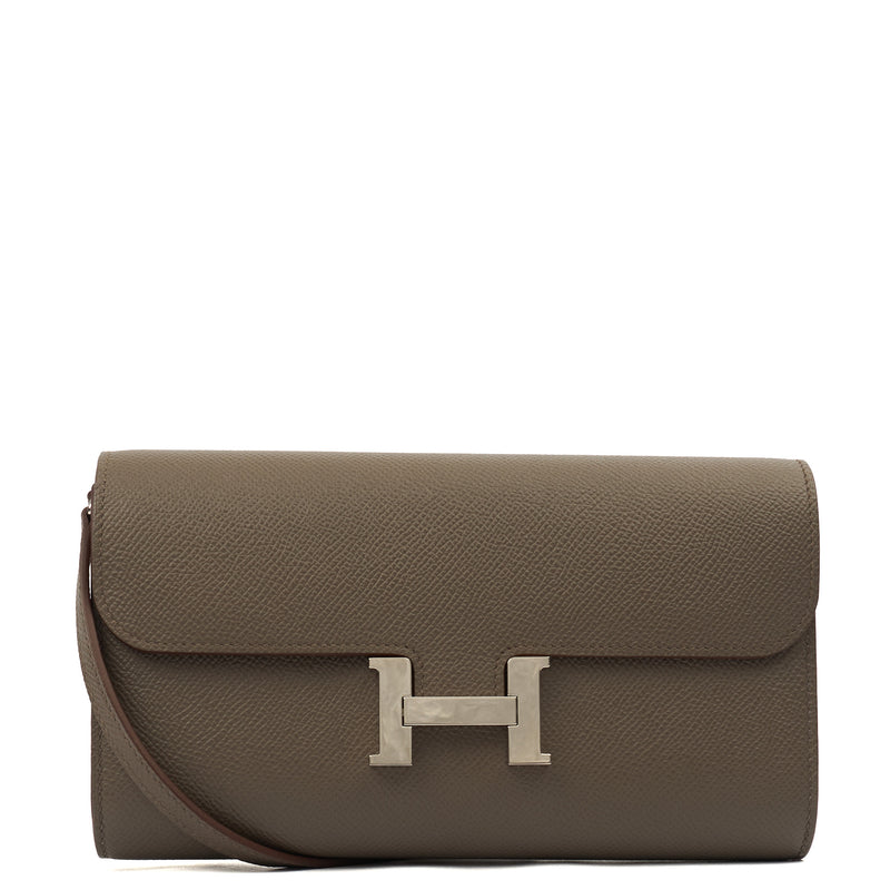 Picture of Hermes Cross Body Constance To Go in Etain, Epsom Leather