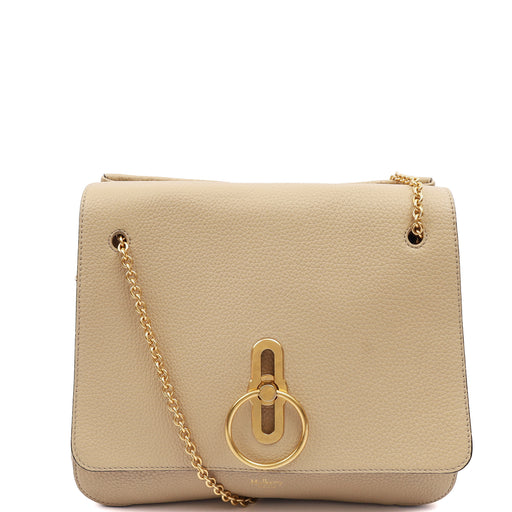Picture of Mulberry Shoulder Bag Marloes in Neutral, Calfskin Leather