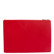 Picture of Givenchy Clutch Zip Pouch in Red, Box Calfskin