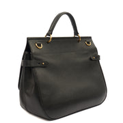 Picture of Mulberry Tote Amberley in Black, Calfskin Leather