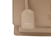 Picture of Saint Laurent Shoulder Bag Sunset - Medium in Neutral, Leather