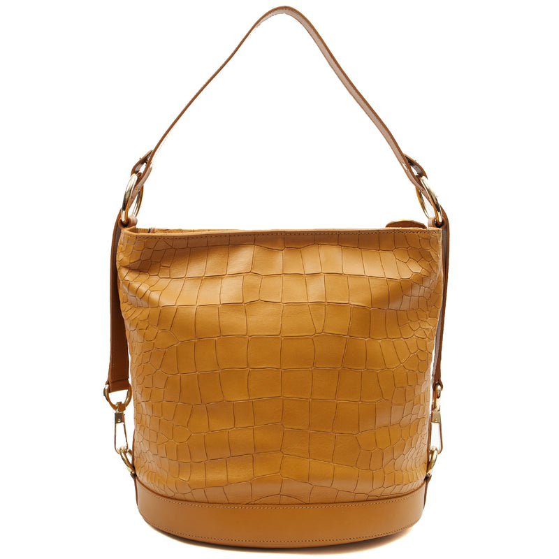 Picture of Mulberry Bucket Bag Jamie - Small in Brown, Leather