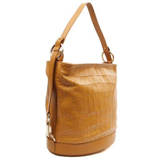 Picture of Mulberry Bucket Bag Jamie - Small in Brown, Leather