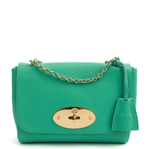 Picture of Mulberry Cross Body Lily in Aqua Green, Calfskin Leather
