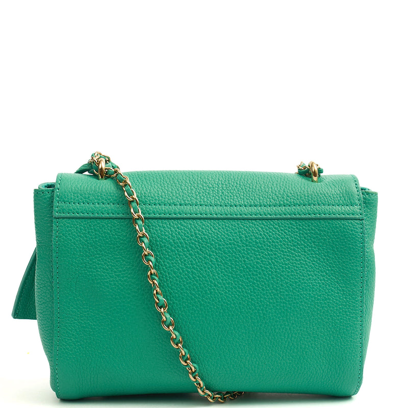 Picture of Mulberry Cross Body Lily in Aqua Green, Calfskin Leather