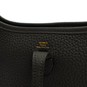 Picture of Hermes Cross Body Evelyne 16 in Black, Clemence Leather