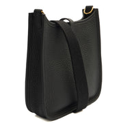 Picture of Hermes Cross Body Evelyne 16 in Black, Clemence Leather