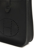 Picture of Hermes Cross Body Evelyne 16 in Black, Clemence Leather