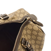 Picture of Gucci Top Handle Boston in GG Supreme, Leather